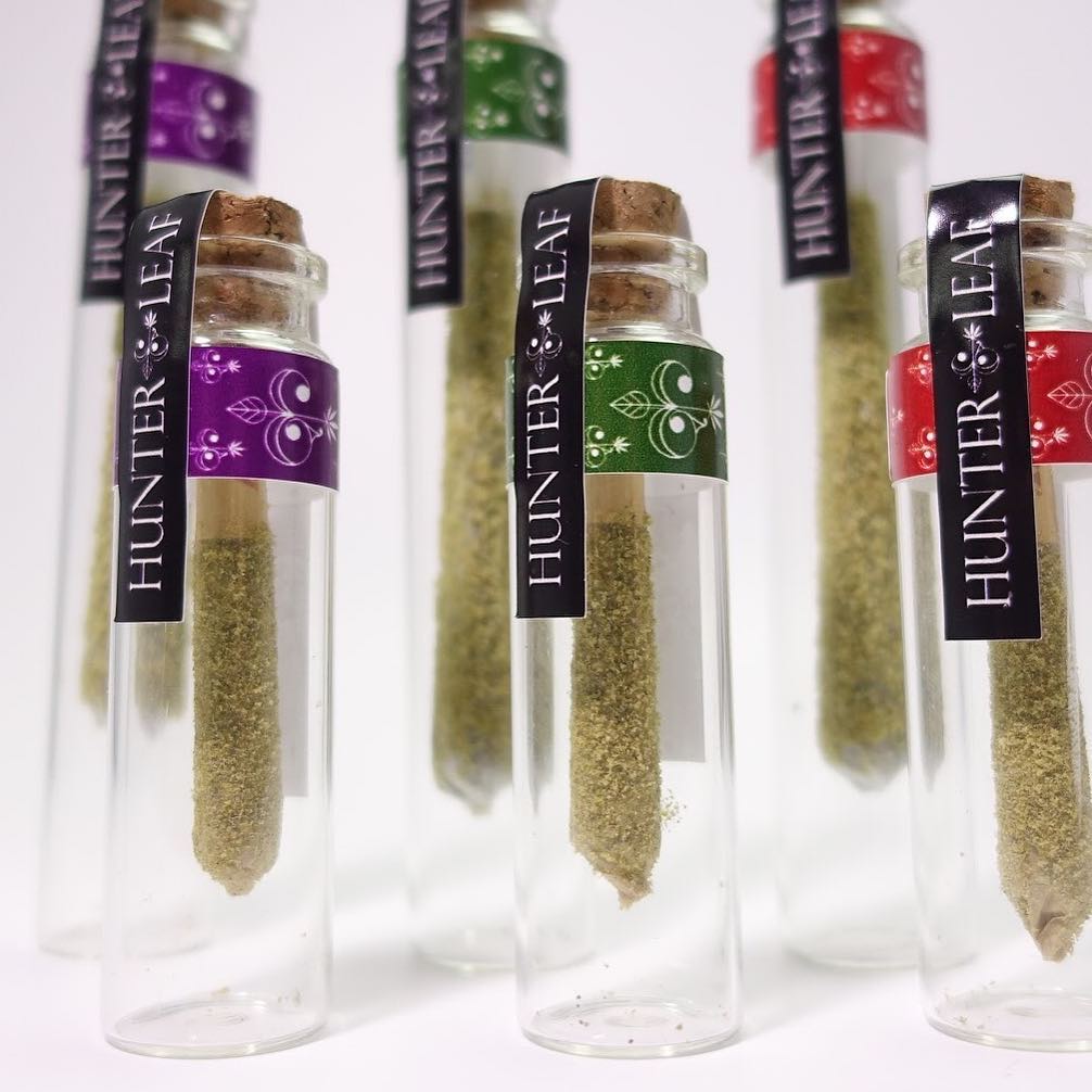 Buy Hunter leaf prerolls quantity: Half ounce